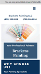 Mobile Screenshot of brackenspainting.com